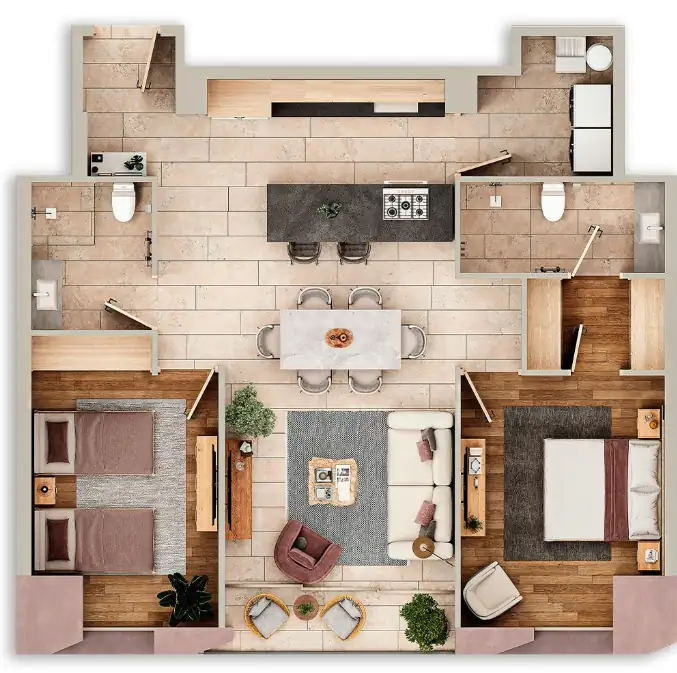 2 BHK